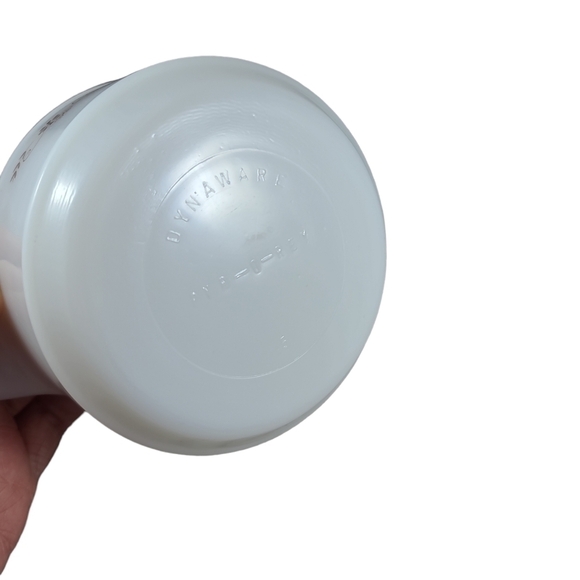 mcm Dynaware Pyr-o-Rey Termocrisa Brown Daisy Milk Glass Ovenware Casserole - Picture 5 of 5